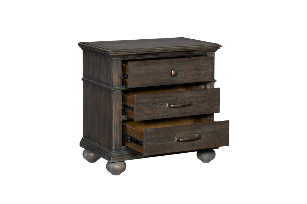 Motsinger 3 Piece Eastern King Bedroom Set In Brown 1400K-1Ek-3Set | Homelegance