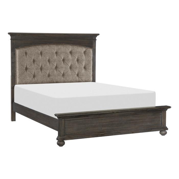 Motsinger Queen Bed In Brown 1400-1* | Homelegance