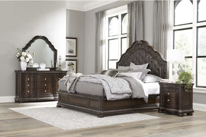 Beddington 6 Piece Eastern King Bedroom Set 1407K-1Ek-6 | Homelegance