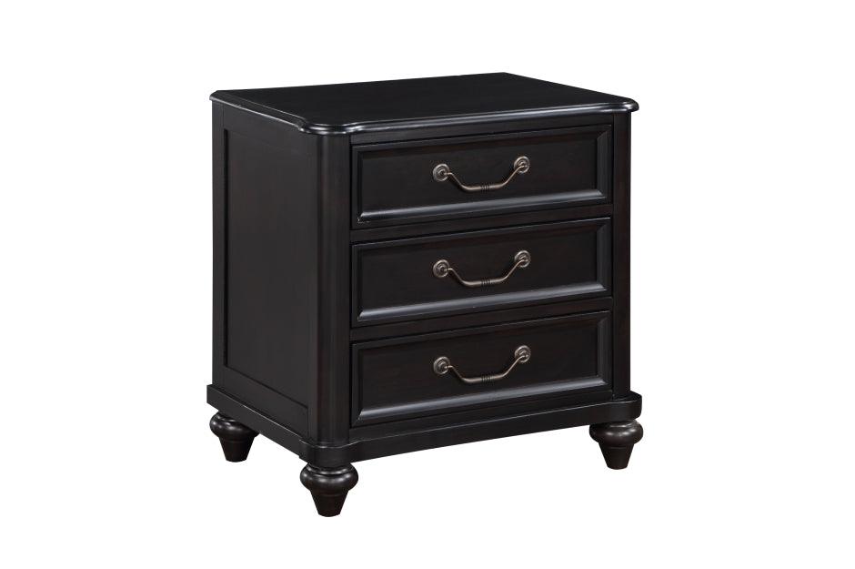 Herman 5 Piece Eastern King Bedroom Set In Charcoal Brown 1420-1Ek*5 | Homelegance