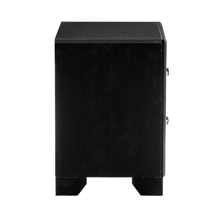 Aveline Night Stand In Black 1428Bk-4 | Homelegance