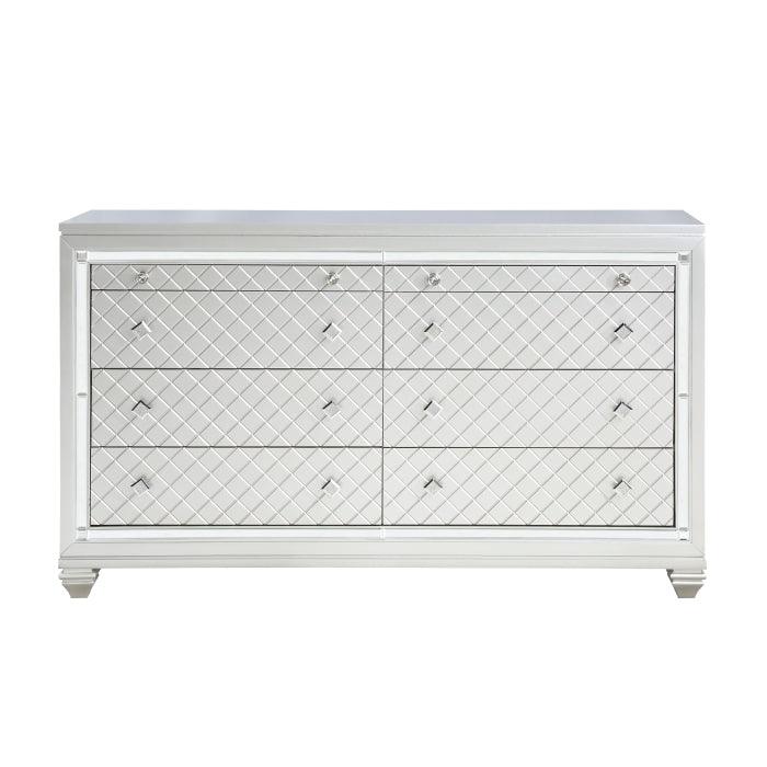 Leesa Dresser In Silver 1430-5 | Homelegance