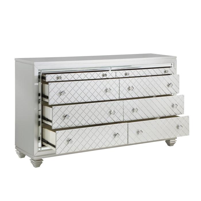 Leesa Dresser In Silver 1430-5 | Homelegance