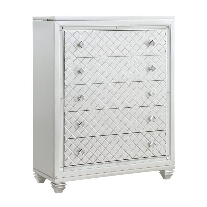 Leesa Chest In Silver 1430-9 | Homelegance
