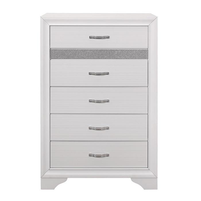 Luster Chest In White 1505W-9 | Homelegance