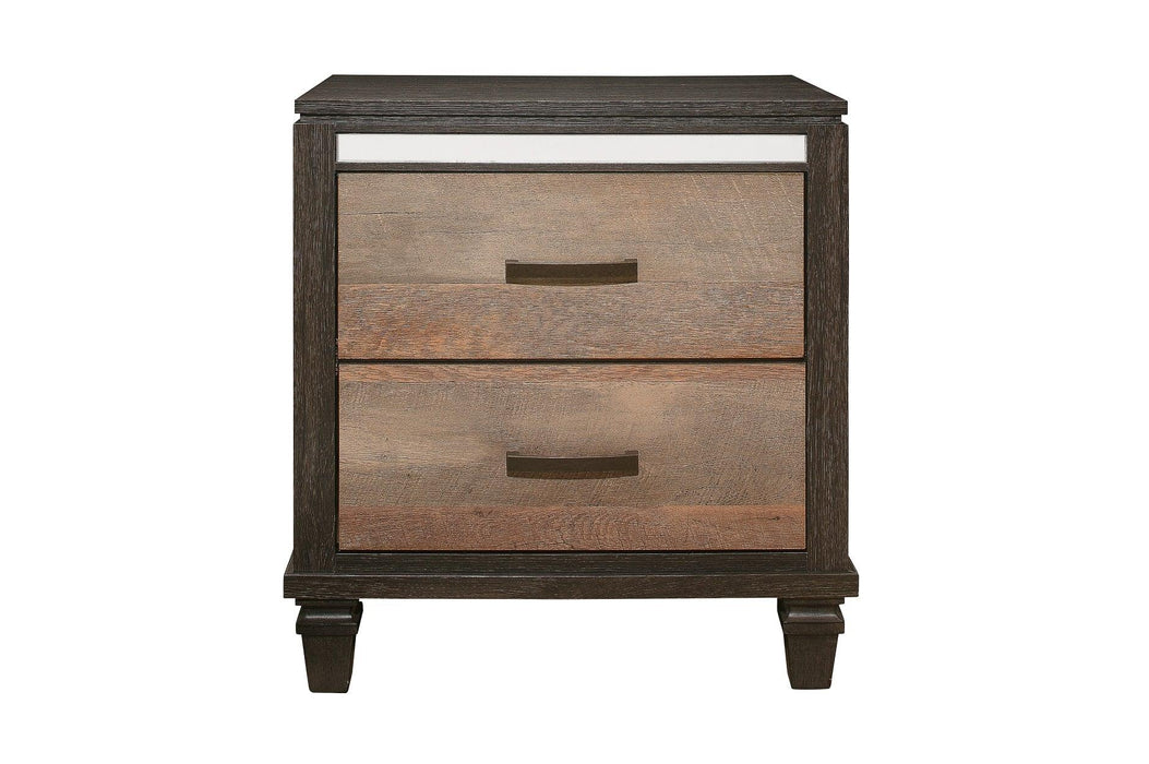 Danridge 3 Piece Queen Bedroom Set In Brown 1518-1-3Set | Homelegance