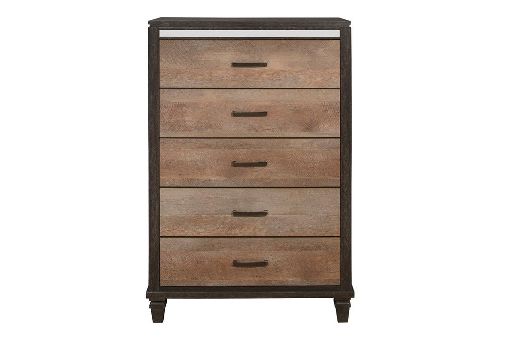 Danridge 6 Piece Queen Bedroom Set In Brown 1518-1-6Set | Homelegance