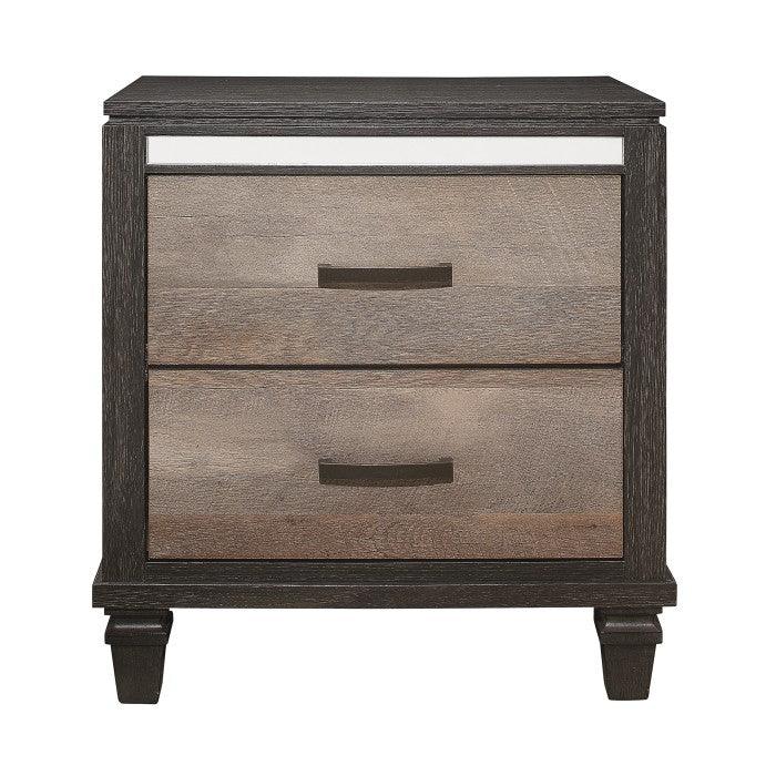 Danridge Night Stand In Brown 1518-4 | Homelegance