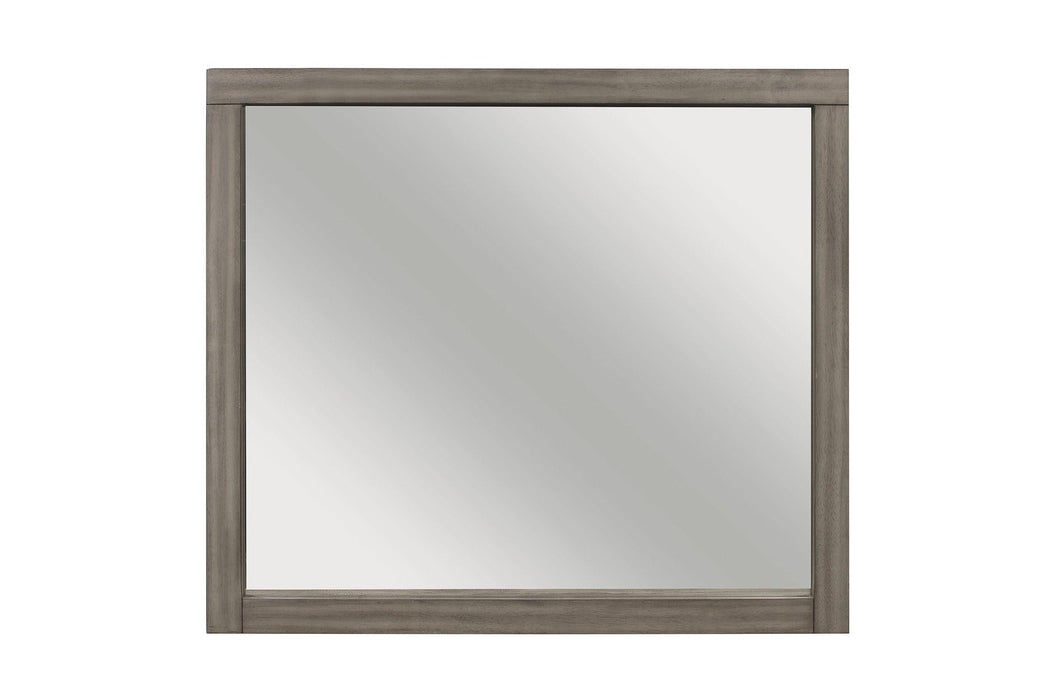Bainbridge Dresser And Mirror In Weathered Gray 1526-6 | Homelegance