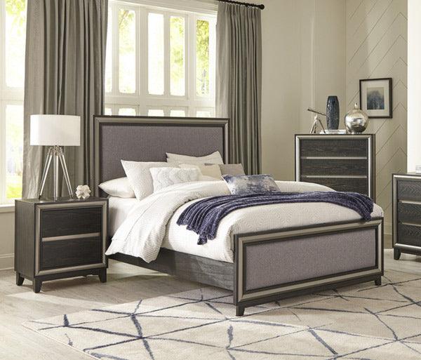 Grant 3 Piece Queen Bedroom Set In Gray 1536-1-3Set | Homelegance