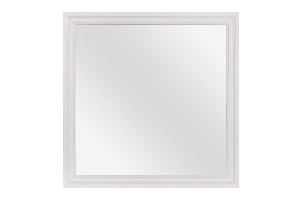 Lana Dresser With Mirror In White 1556W-6 | Homelegance