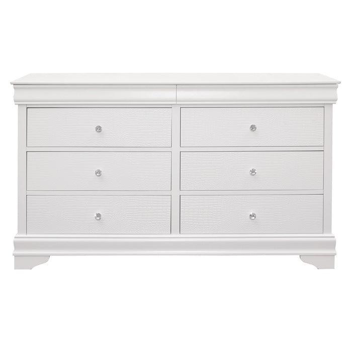 Lana Dresser In White 1556W-5 | Homelegance