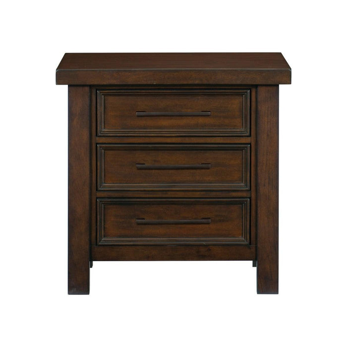 Logandale Night Stand In Brown 1559-N | Homelegance