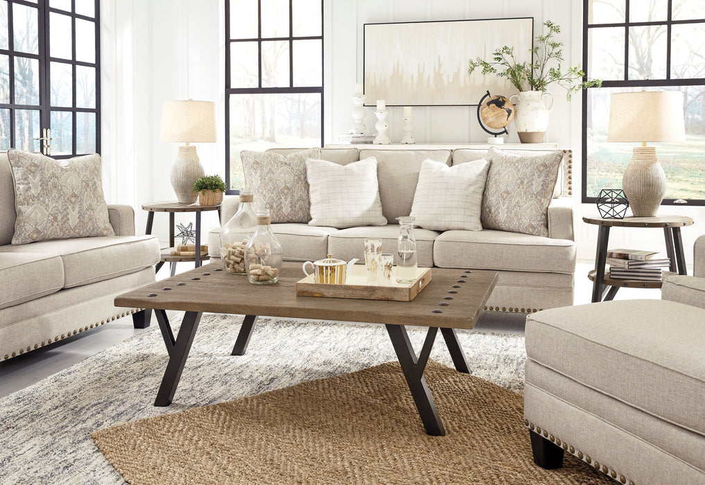 Claredon Linen Living Room Set