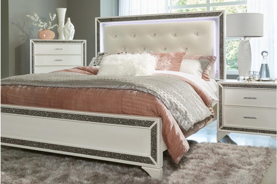 Salon 3 Piece Eastern King Bedroom Set 1572Wk-1Ek-3Set | Homelegance