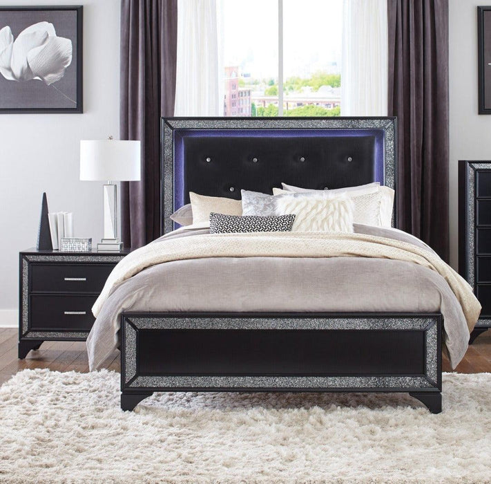 Salon 3 Piece Eastern King Bedroom Set 1572Bkk-1Ek-3Set | Homelegance