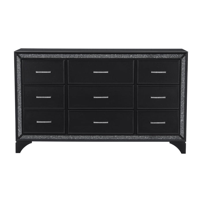 Salon Dresser In Pearl Black Metallic 1572Bk-D | Homelegance