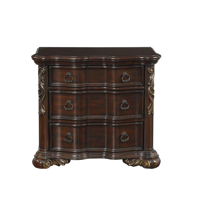 Royal Highlands 3 Piece Queen Bedroom Set In Rich Cherry 1603-1-3 | Homelegance