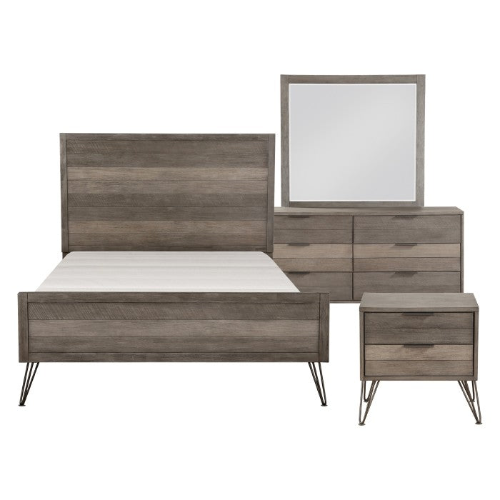 The Urbanite 4 Piece Eastern King Bedroom Set 1604K-1Ek-4 | Homelegance