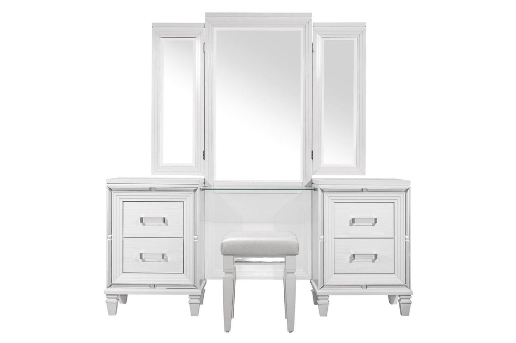 Tamsin Vanity Dresser With Mirror Set In White 1616W-15* | Homelegance