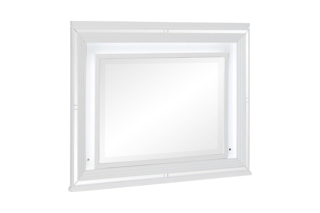Tamsin Dresser With Mirror In White 1616W-6 | Homelegance