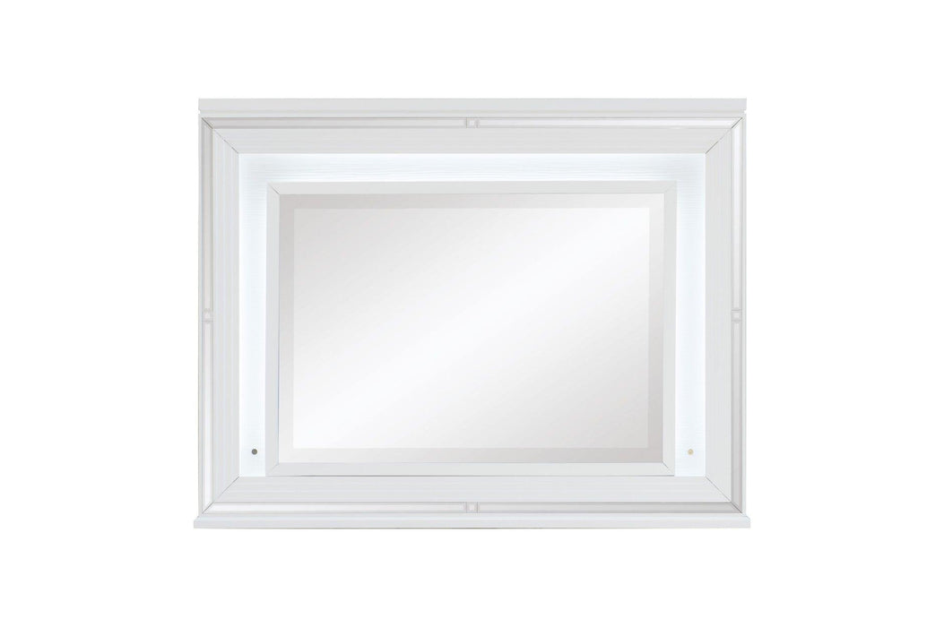 Tamsin Dresser With Mirror In White 1616W-6 | Homelegance