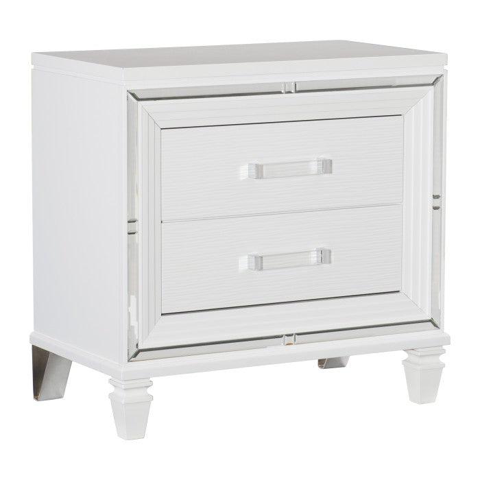 Tamsin Night Stand In White 1616W-4 | Homelegance