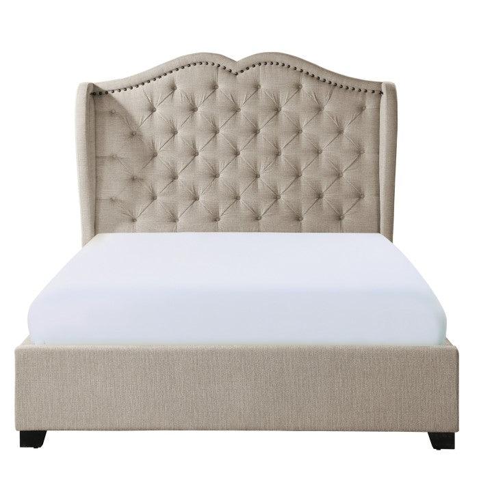 Waterlyn Eastern King Bed In Beige 1639K-1Ek* | Homelegance