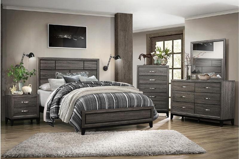 Davi 5 Piece Eastern King Bedroom Set 1645K-1Ek-5Set | Homelegance