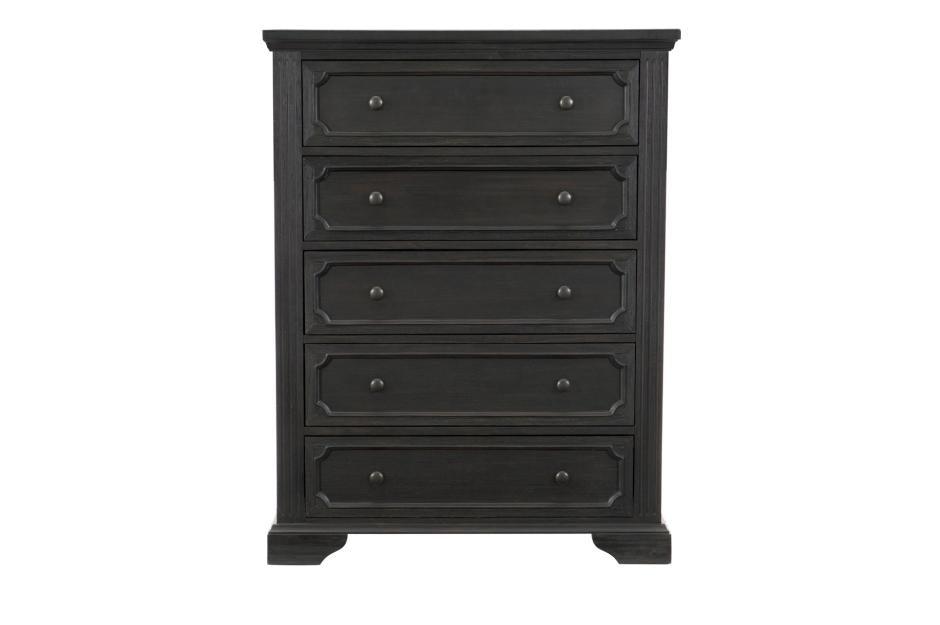 Bolingbrook Chest In Wire-Brushed Charcoal 1647-9 | Homelegance