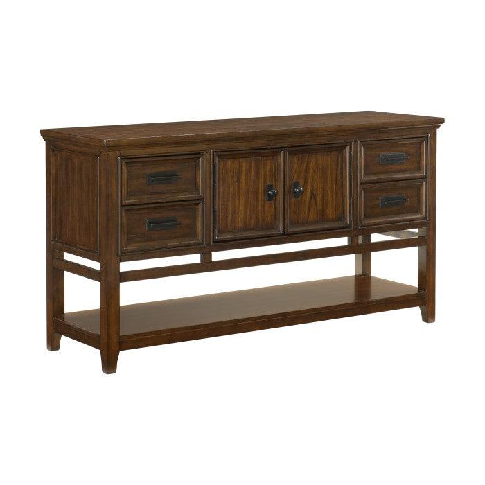 Frazier Park Server In Brown Cherry 1649-40 | Homelegance