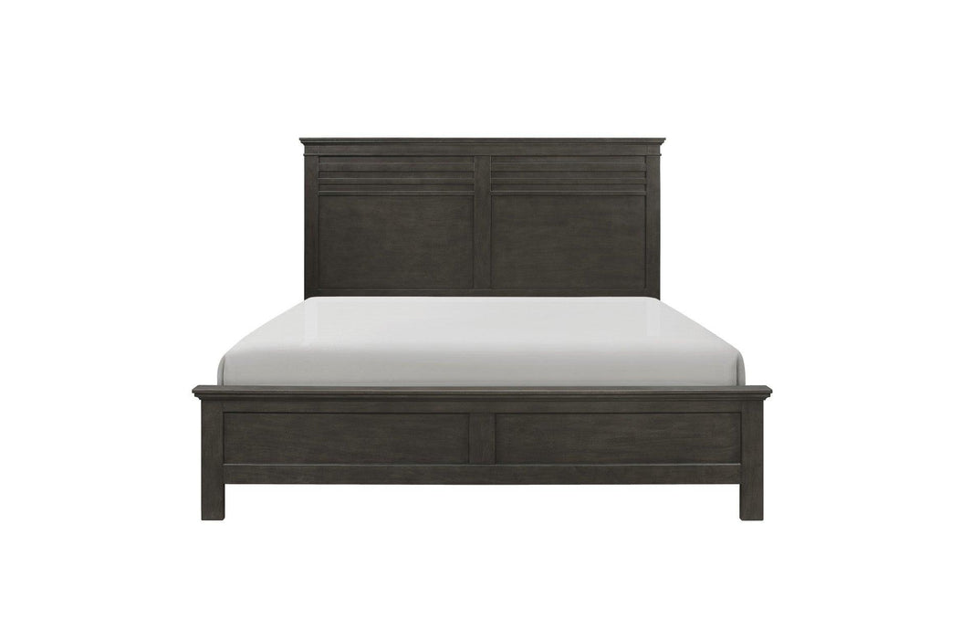 Blaire Farm 6 Piece Queen Bedroom Set In Charcoal Gray 1675-1-6Set | Homelegance
