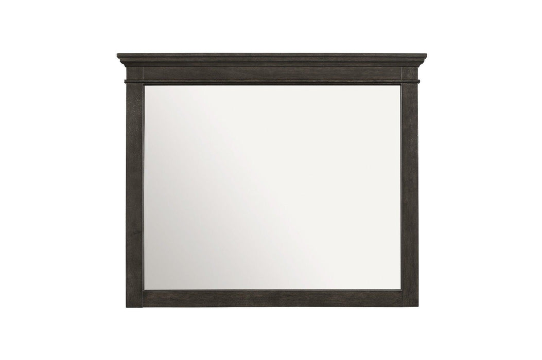 Blaire Farm Dresser With Mirror In Charcoal 1675-6 | Homelegance