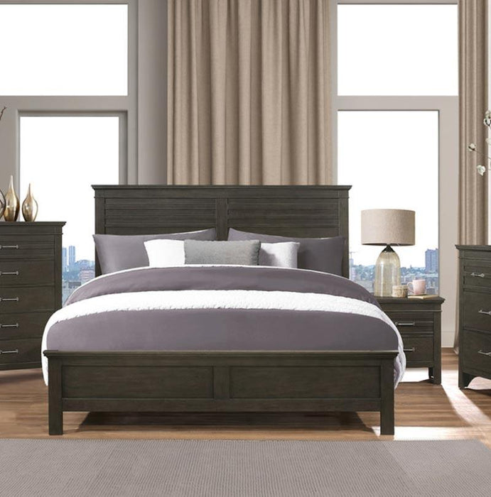 Blaire Farm 3 Piece Queen Bedroom Set In Charcoal Gray 1675-1-3Set | Homelegance