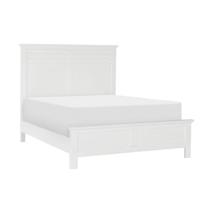 Blaire Farm Eastern King Bed In White 1675Wk-1Ek* | Homelegance
