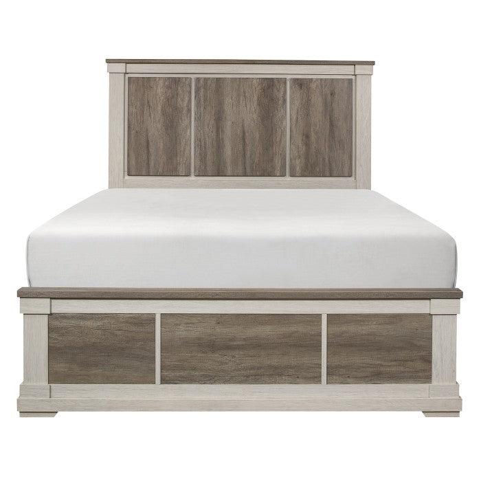 Arcadia Eastern King Bed In Weathered Gray 1677K-1Ek* | Homelegance