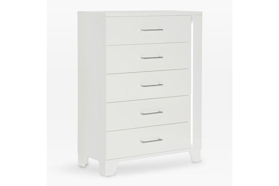 Kerren Chest, Led Lighting In White High Gloss 1678W-9 | Homelegance