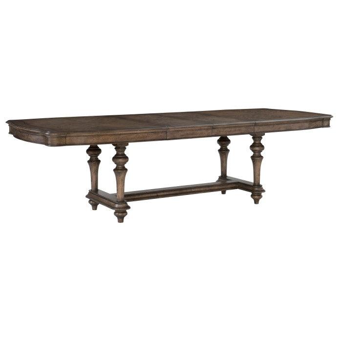 Heath Court Dining Table In Brown Oak 1682-108* | Homelegance