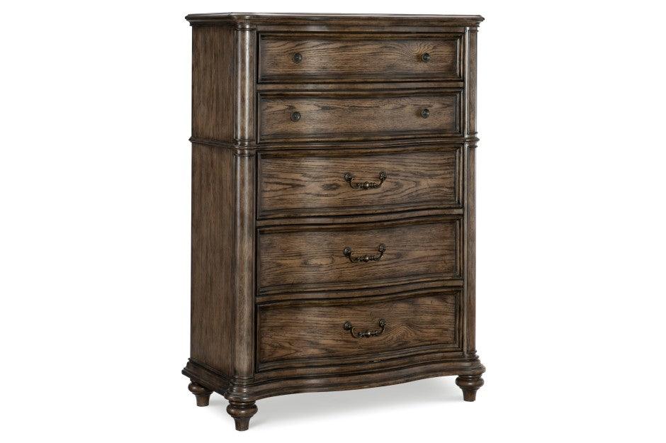 Heath Court Chest In Brown Oak 1682-C | Homelegance