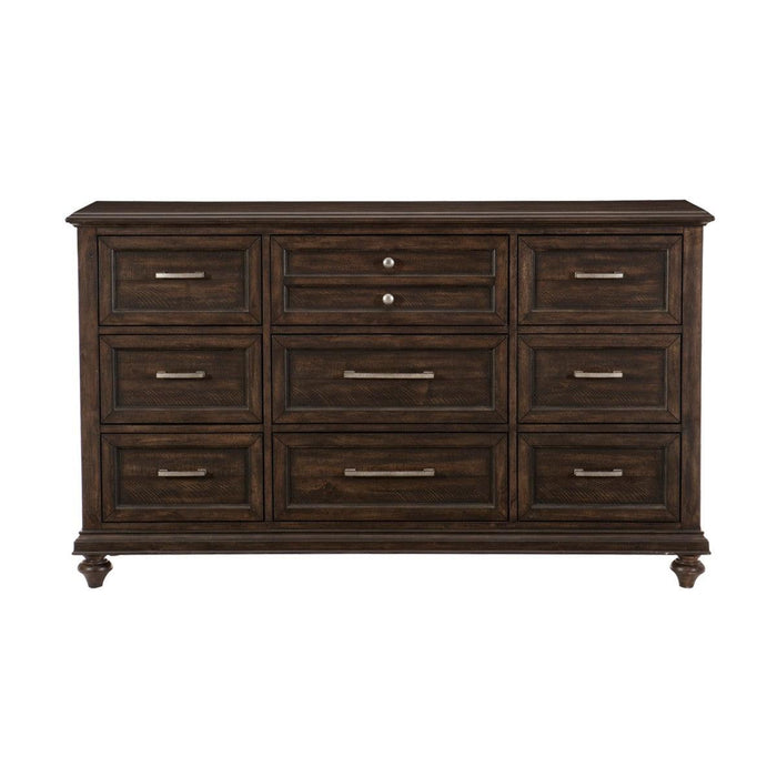 Logandale Dresser In Charcoal 1689-D | Homelegance