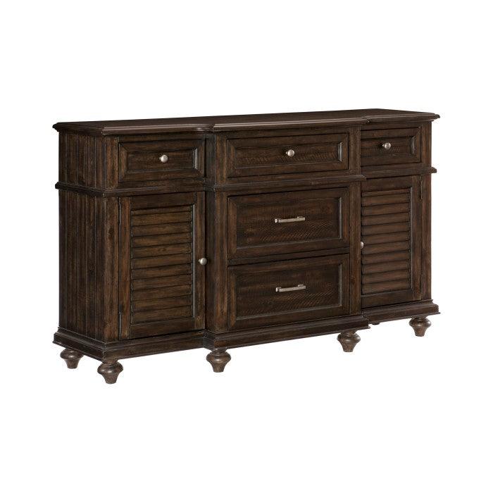 Cardano Buffet-Server In Driftwood Charcoal 1689-55 | Homelegance