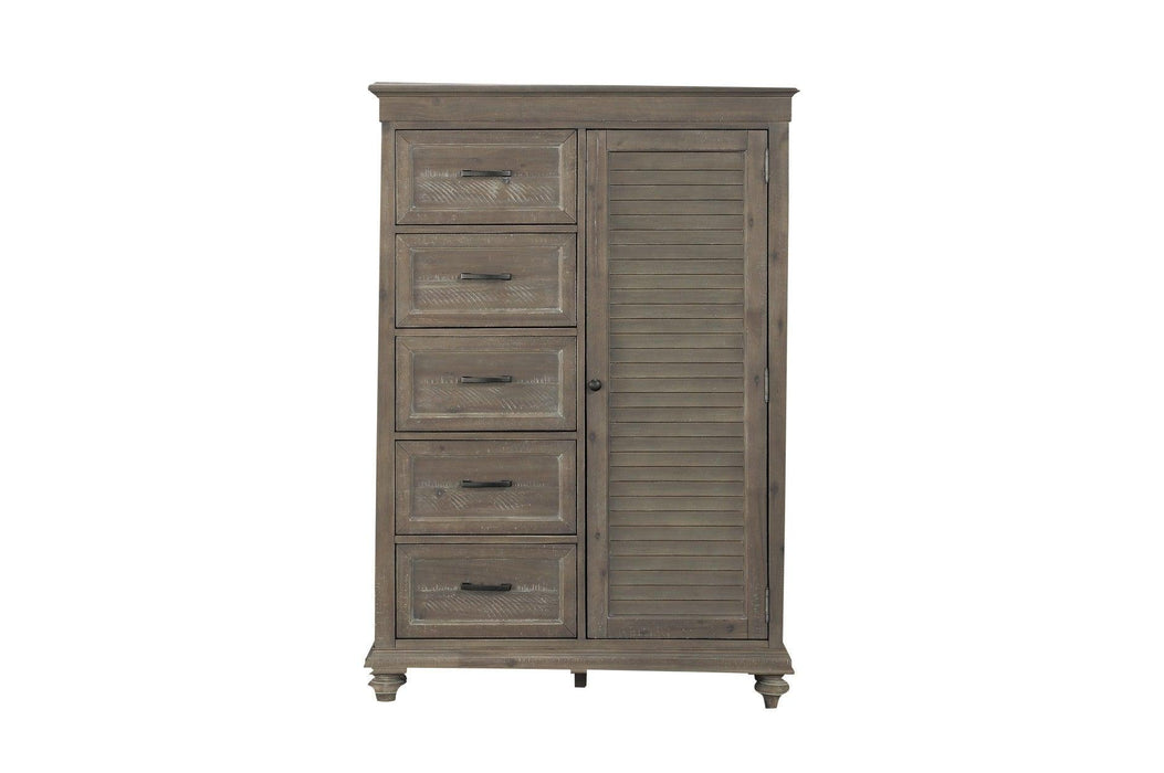 Cardano Wardrobe Chest In Light Brown 1689Br-10 | Homelegance