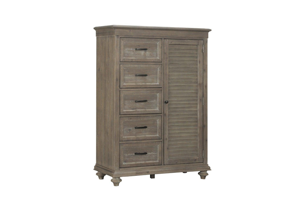 Cardano Wardrobe Chest In Light Brown 1689Br-10 | Homelegance