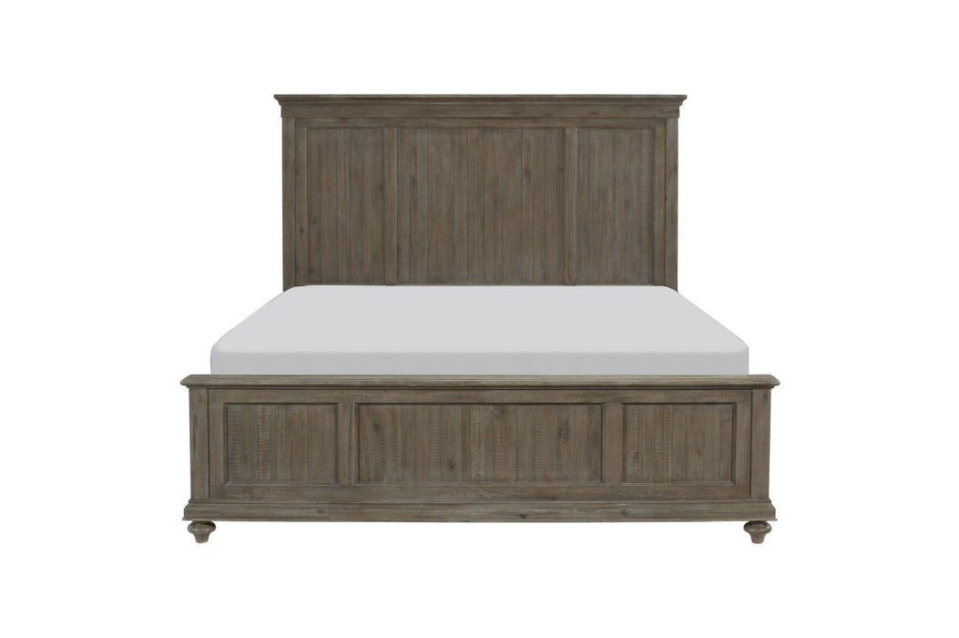 Cardano Queen Bed In Light Brown 1689Br-1* | Homelegance