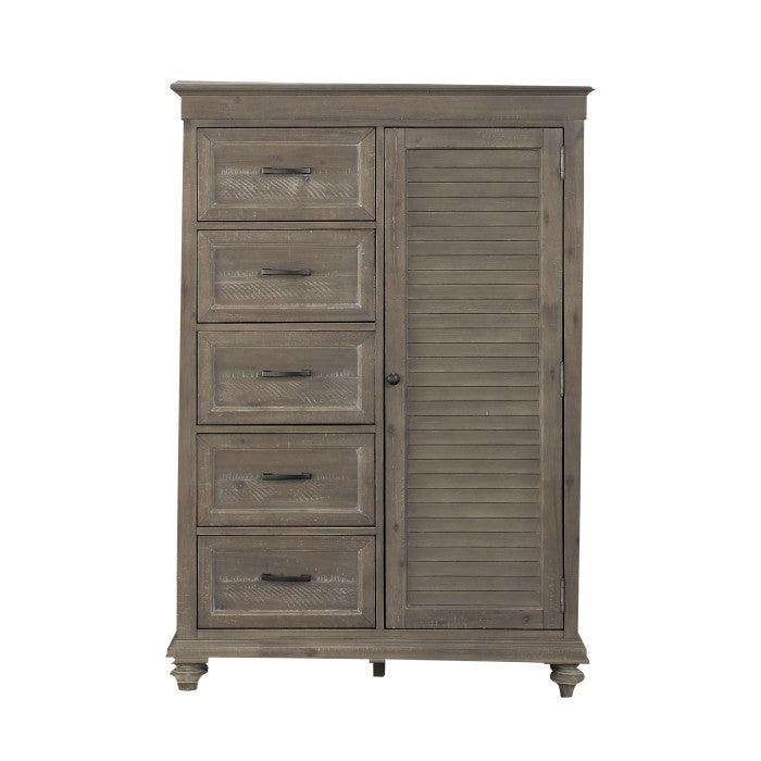 Cardano Wardrobe Chest In Light Brown 1689Br-10 | Homelegance
