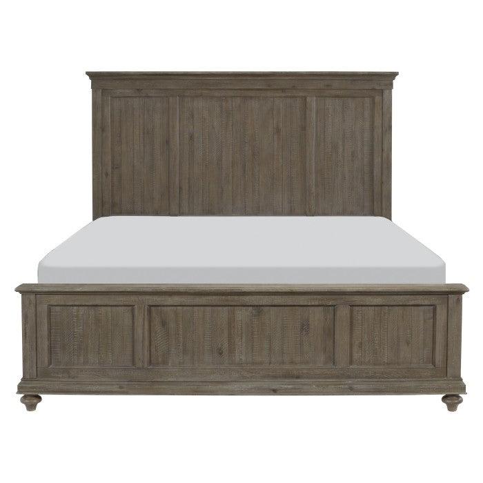 Cardano Eastern King Bed In Light Brown 1689Brk-1Ek* | Homelegance