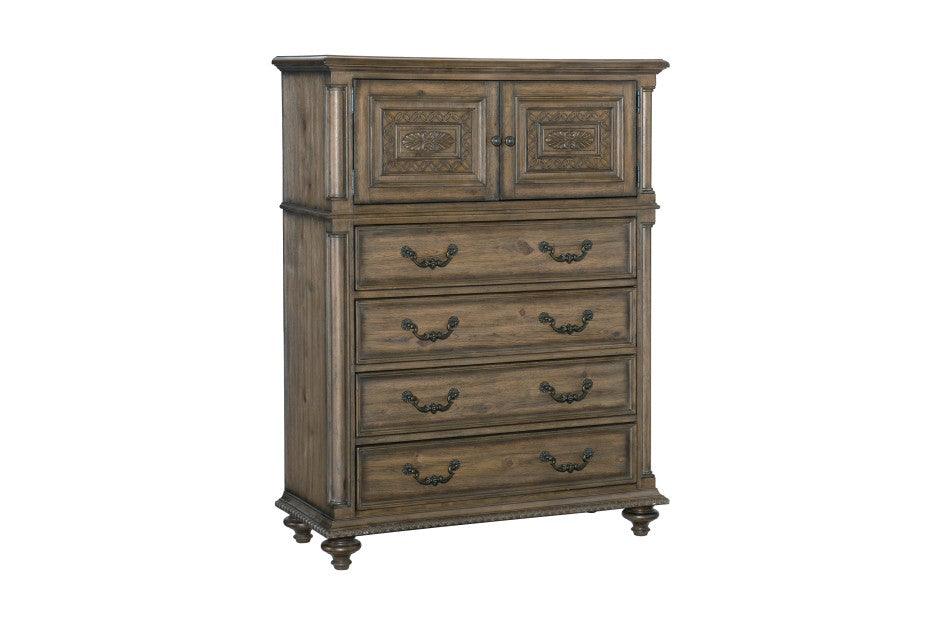 Rachelle Chest In Weathered Pecan 1693-9 | Homelegance