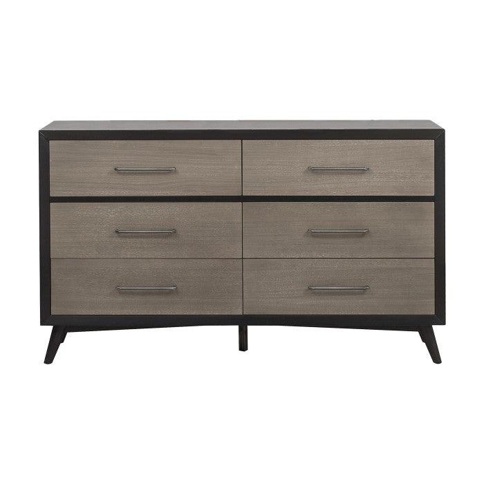 Raku Dresser In Gray And Black 1711-5 | Homelegance