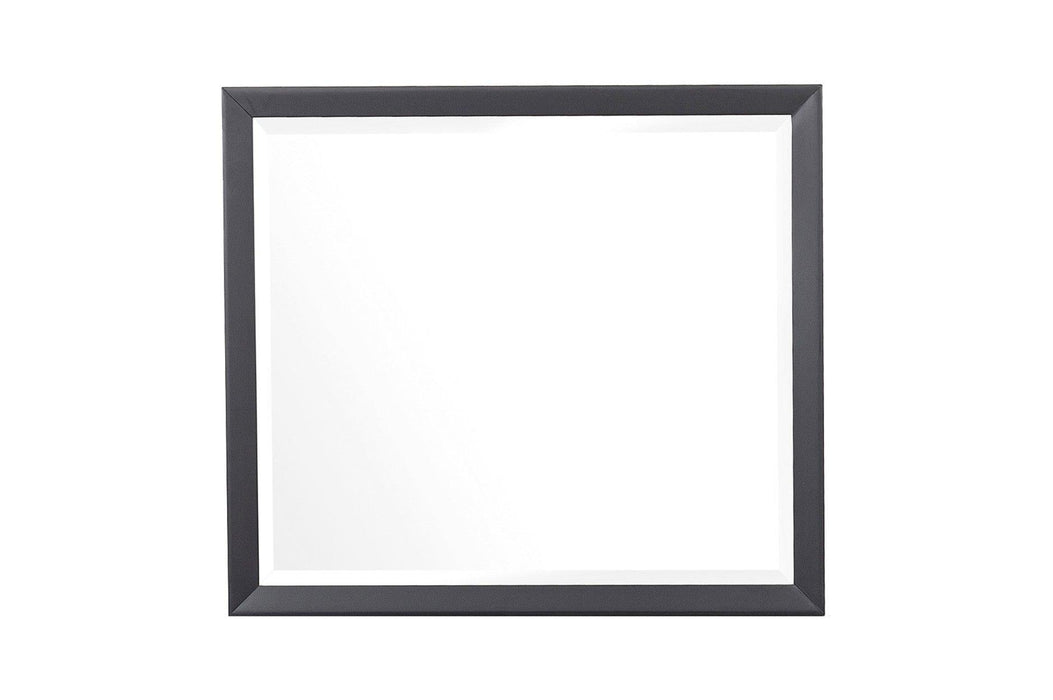 Raku Dresser With Mirror In Gray And Black 1711-6 | Homelegance