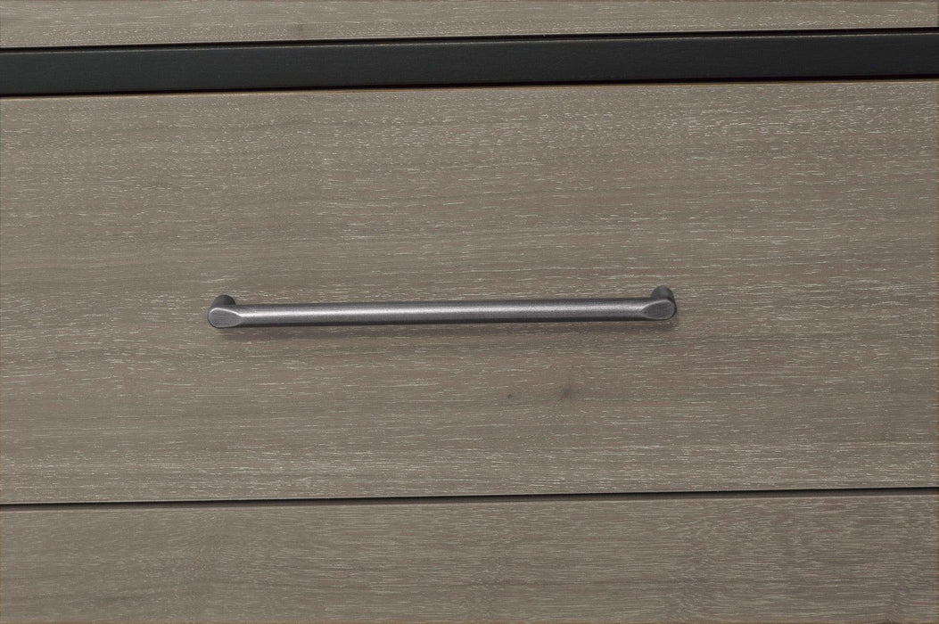 Raku 6 Piece Queen Platform Bedroom Set In Gray And Black 1711-1-6Set | Homelegance